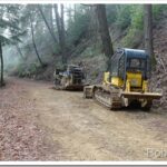 Making The Old Road Look Pretty and Fixing Some Wet Spots rigs1