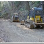 Getting the Skidder Track Back On With Little Logs rigs1
