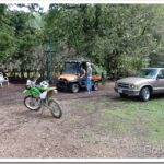 Forest Ride Clearing Roads and Making Plans to Fix Up the Dirt Road After Heavy Rains brothers1