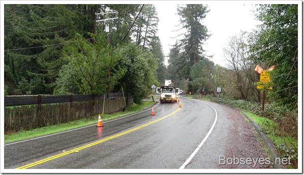 Lots of Wind and Rain, But No Damage to the Old Dirt Road